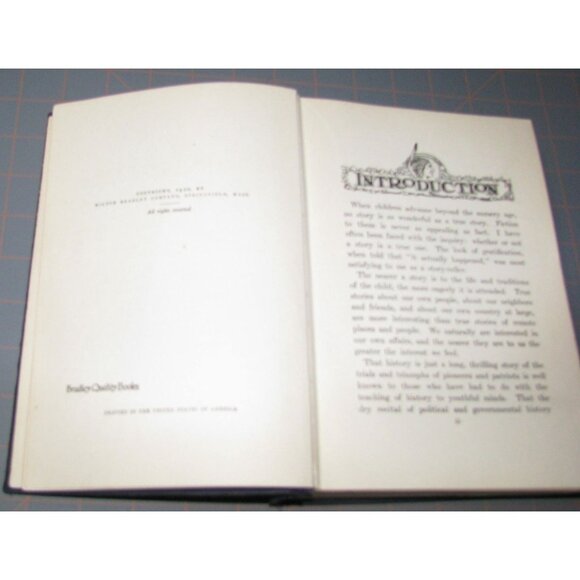 Vintage "America First" Book By Lawton B. Evans 100 stories history Colonial - Picture 5 of 13